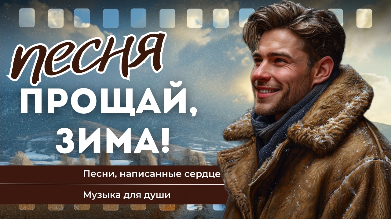 Прощай, зима | Песня о зиме, о весне, тепло, надежда душевная песня, музыка для души, для настроения