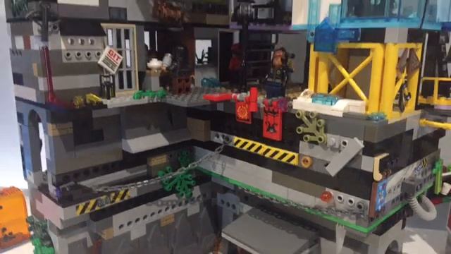 LEGO Batman Ultimate Gotham MOC With Stop motion