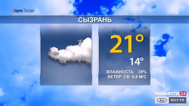 Погода в Самарской области 26-28 мая 2020