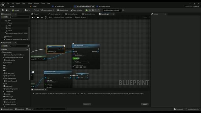 Third Person Handheld Camera shake in UE5