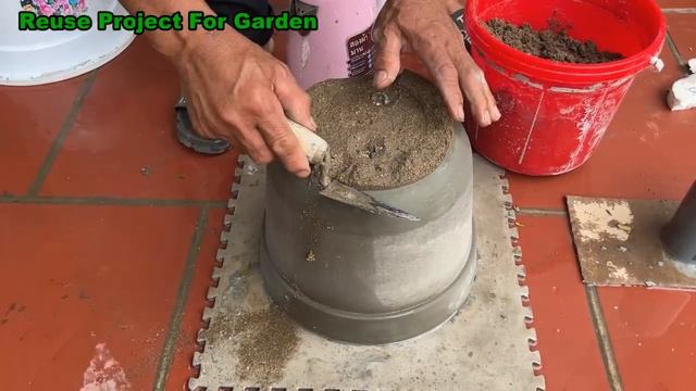 Amazing Idea Make Plant Pots From Cement - Unique And Creative