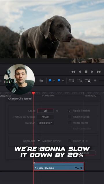 Slow Motion HACK inside of Davinci Resolve