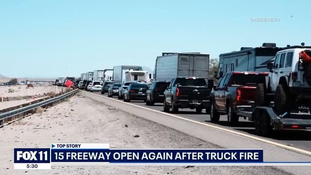 15 Fwy between LA, Vegas reopens