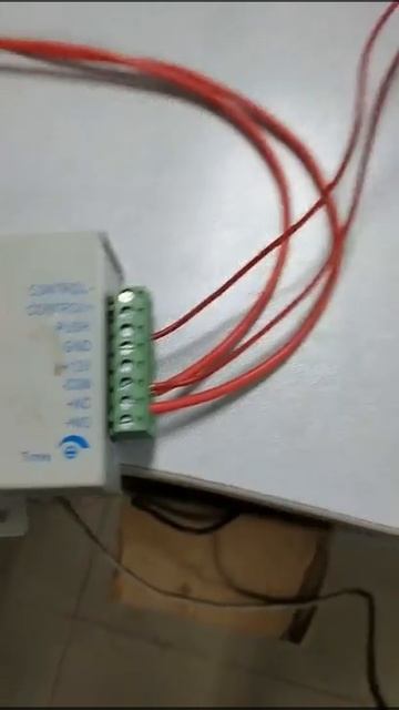 Connect with the electric lock