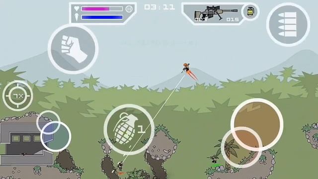 Mini Militia: 2 vs 2 FT JUMP & MASTER [Doodle Army 2 ] by Redeemer