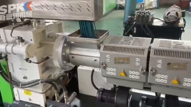 ЛИНИЯ ГРАНУЛЯЦИИ SPK-HS-S 120/120 для твердых полимеров