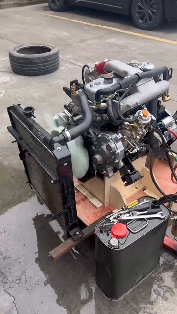 Дизельный двигатель Isuzu 4JB1