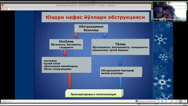 Bolalarda o'tkir nafas yetishmovchiligi