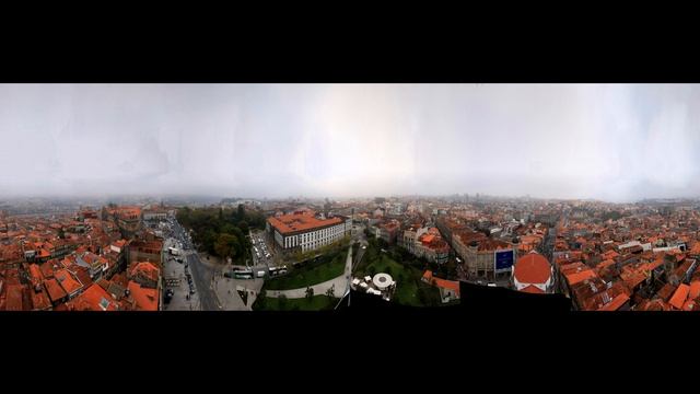 360° панорама Порту з висоти башти Клеригуш