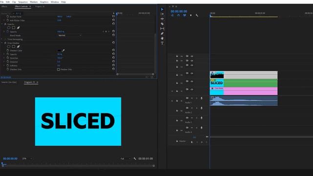 Slice Effect premiere pro || Slice Transition premiere pro