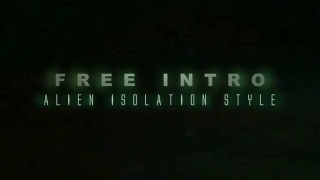 Alien Isolation Style Intro   FREE Template Sony Vegas Pro 11 12