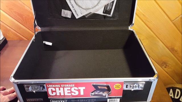 Vaultz Locking Storage Box (Chest) VZ00323