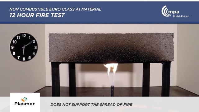 Concrete Block  Fire Resistance Test