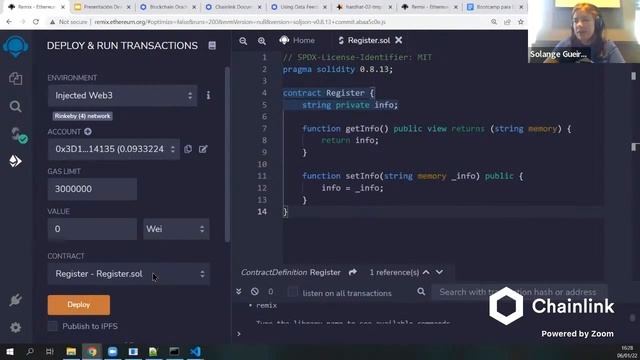Chainlink Bootcamp en Español 2022 - Día 2: Track HardHat