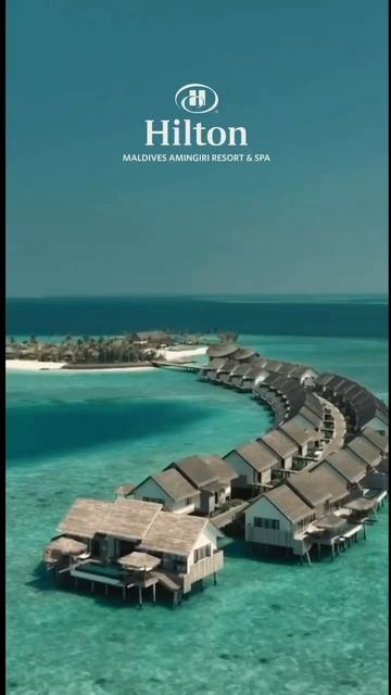 Новый роскошный спа-отель HILTON MALDIVES AMINGIRI RESORT & SPA