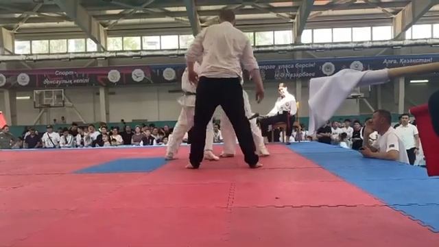 kumite karate Kyokushin Накаут ✅ Kazakhstan #karatekids312 #arifloyanov #karate