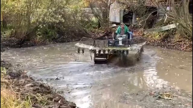 уборка водорослей и мусора