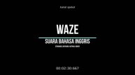 Efek suara Waze Bahasa Inggris | Waze Navigation English Voice Sound Effects