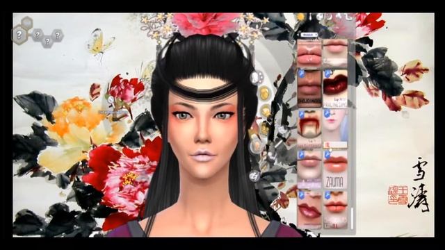 Sims 4 Erstelle einen Sim 🏯 Chinese Princess