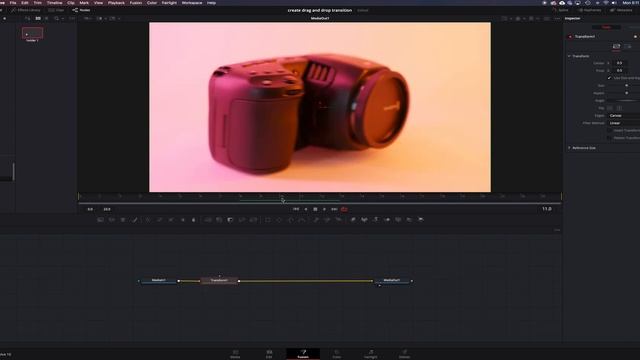 Create DRAG & DROP Transitions | DaVinci Resolve 16