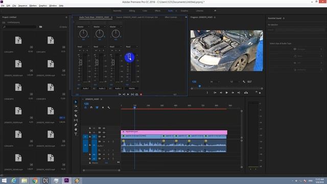 How to adjust Volume/Gain of All clips on timeline (Adobe Premiere Pro)