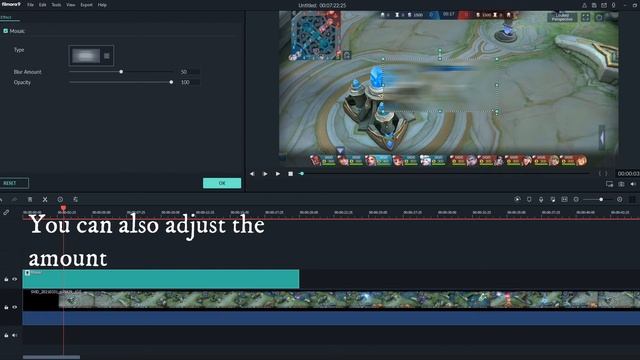 Blur Text/Moving Objects in Filmora 9  ll  Video editing