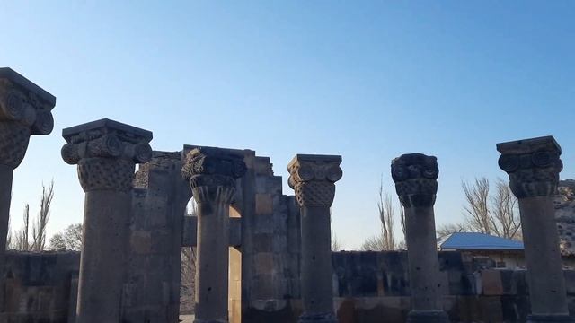 Звартноц. Останки древнего христианского храма