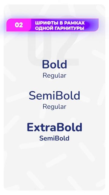 Как сочетать шрифты между собой