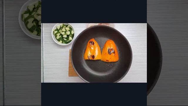 Салат с креветками