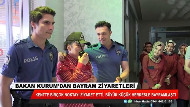 Bakan Kurum'dan bayram ziyaretleri