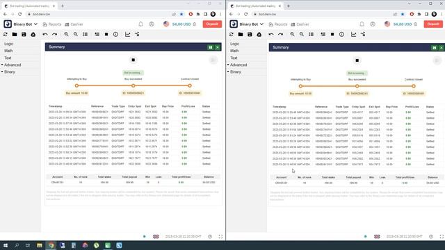 Но 1 тике бот сделал на реале 20$ за 10 минут