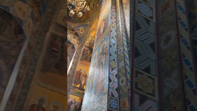 Собор Спаса на крови внутри (1часть)🙏🙏🙏 Питер