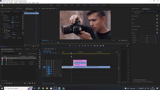 Snapshot Photo Freeze Frame Effect in your video | Premiere Pro Tutorial