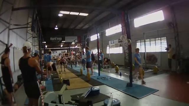 Crossfit QLD Sectionals WOD3 H8 pt3