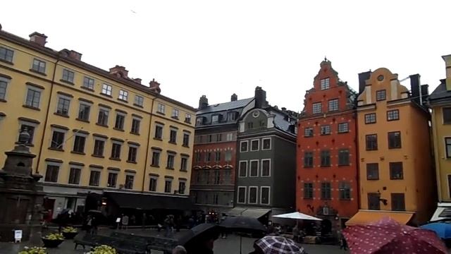 Площадь Стурторьет - Stortorget (Стокгольм/Stockholm)