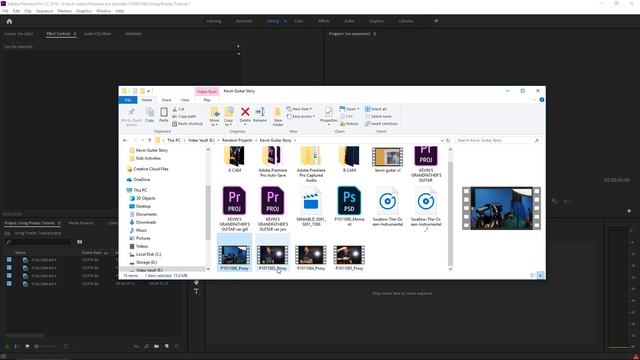 Premiere Pro CC Tutorial Series - How to Use Proxies