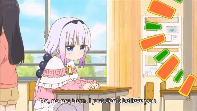 KOBAYASHI SAN CHI NO MAID DRAGON Sad loli is sad