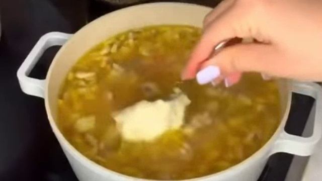 Вкуснейший грибной суп!