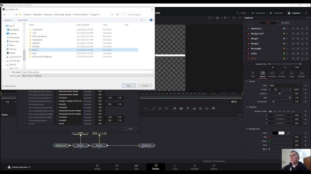 Come editare le Macro | Fusion | Davinci Resolve ITA