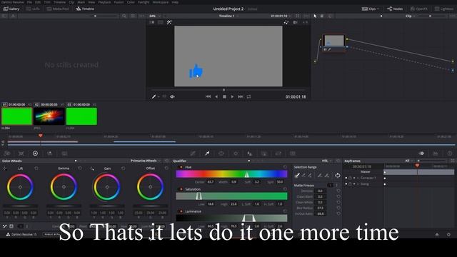 How To | How to use a green screen in Davinci Resolve