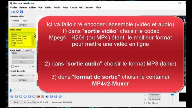 coller 2 vidéos avec Avidemux