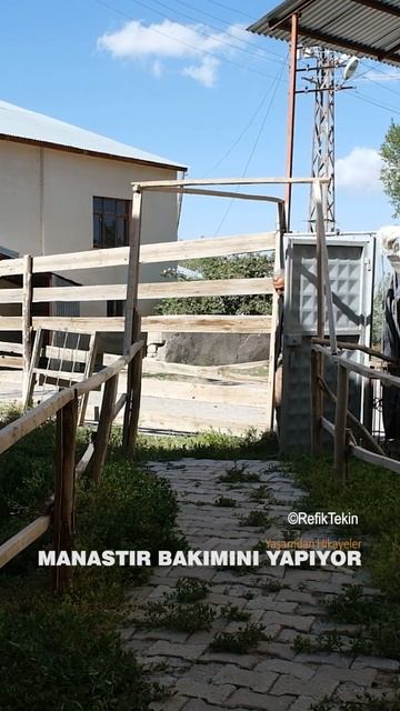 MANASTIRA ADANAN HAYAT, MEHMET ÇOBAN 40 YILDIR VARAKAVANK  (Yedi Kilise) BAKIM VE BEKLÇİLİK YAPIYOR