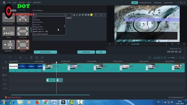 Wondershare Filmora video editor full editing tutorial Step by Step | Hindi Fonts, green screen etc
