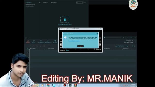 Filmora Video Editing registration key Banded not active.youtube video 2022.#Manik_teacnical_maker