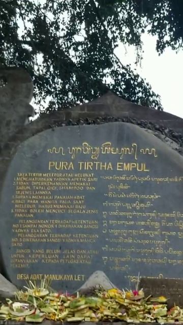 Torta Empul Temple - Bali #shorts