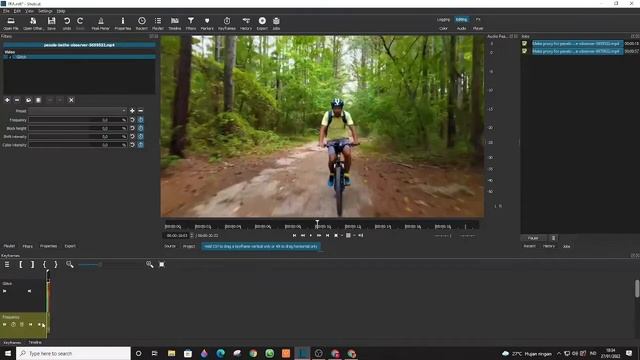 Shotcut #29 - Membuat transisi keren dengan efek glitch  | Video editor pc gratis no watermark