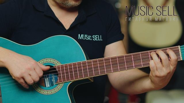 ФОЛК С ВЫРЕЗОМ ШИРОКИЙ ГРИФ 52 ММ СТРУНЫ МЕТАЛЛ LIVINGSTONE ИНДОНЕЗИЯ - MUSIC SELL