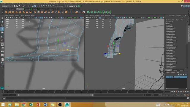 3D modelling / sculpting