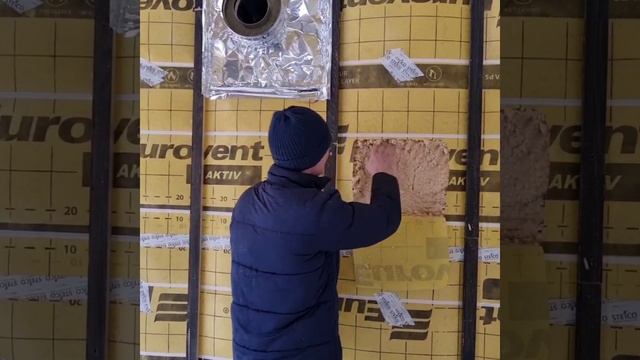 Утепление каркасного дома