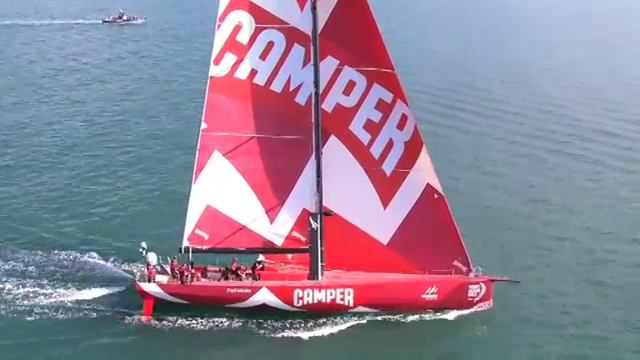 Volvo Ocean Race: CAMPER sets sail- Emirates Team New Zealand